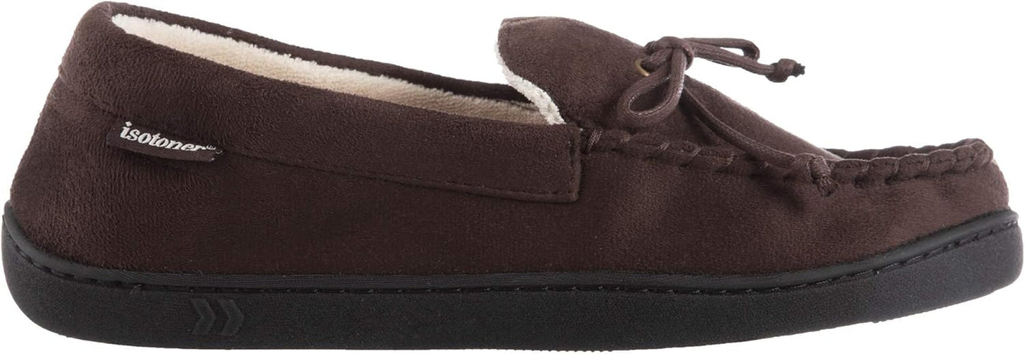 Men's Cushioned Microsuede Moccasins - Classic and Comfortable Footwear