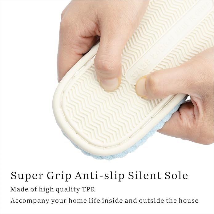 Slippers for Women Memory Foam House Womens Slipper Slides Home Bedroom Bathroom Spa Open Toe Corduroy Bow Slippers Cozy Comfortable