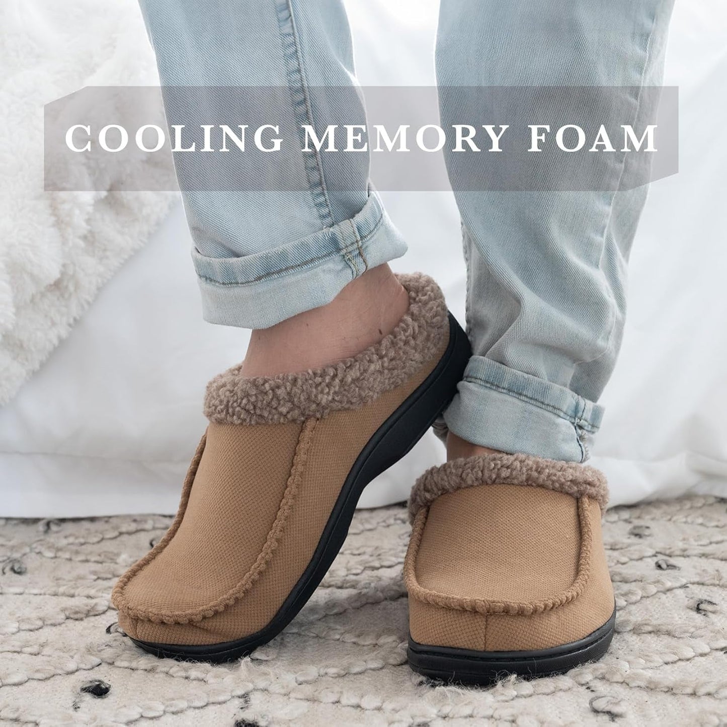 Lewis Clogs for Men - Knit Footwear for Comfortable Walking and Active Use