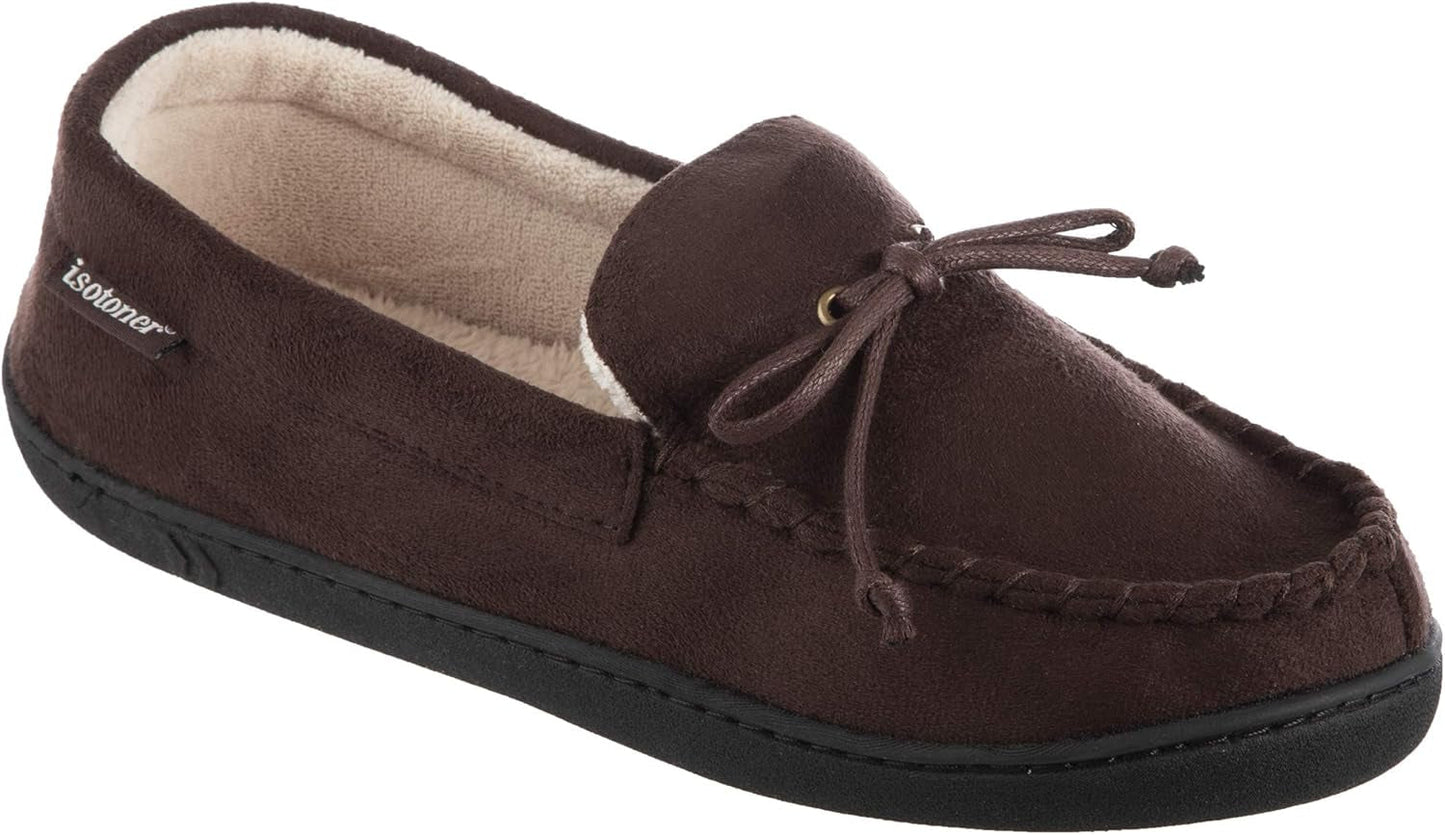 Men's Cushioned Microsuede Moccasins - Classic and Comfortable Footwear