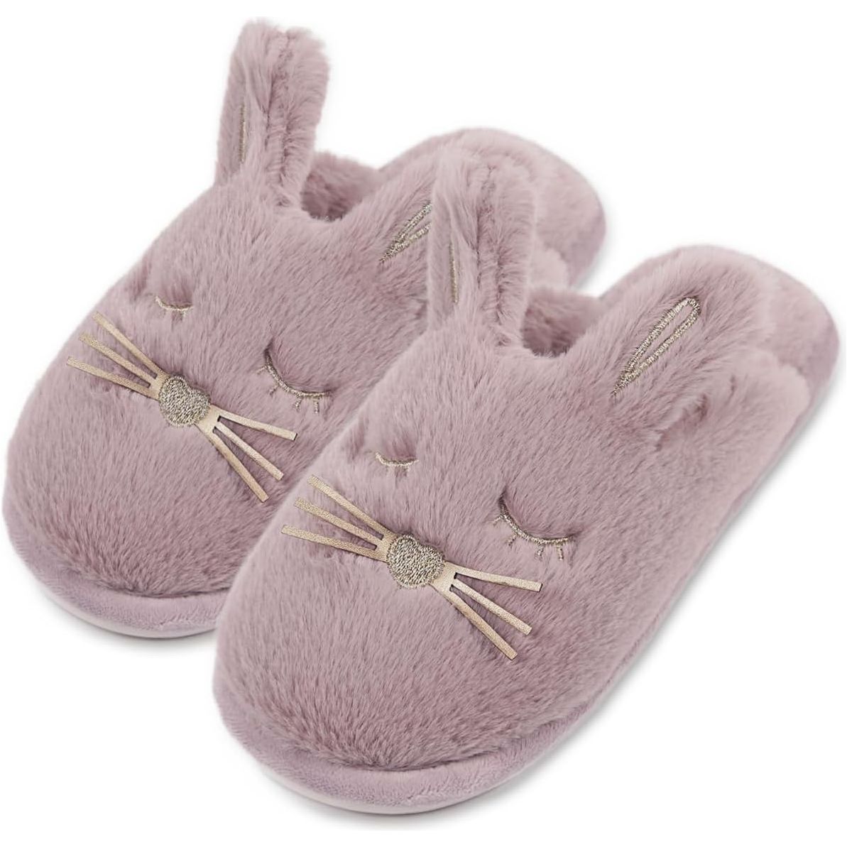 Fuzzy Bunny House Slippers