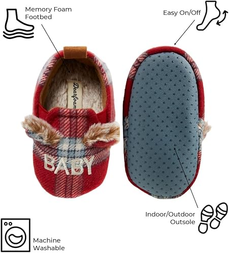 Easter Basket Stuffers Gifts for Kids Toddler Lil Bear and Baby Bear Slipper