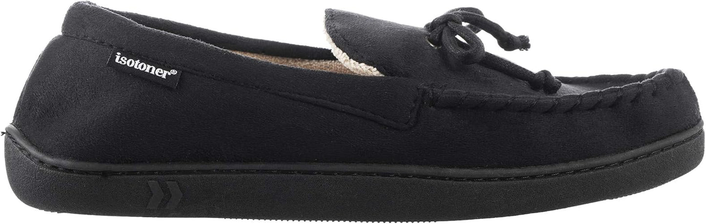 Men's Cushioned Microsuede Moccasins - Classic and Comfortable Footwear
