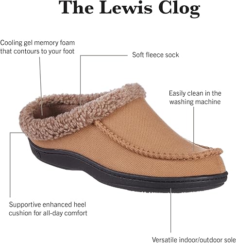 Lewis Clogs for Men - Knit Footwear for Comfortable Walking and Active Use
