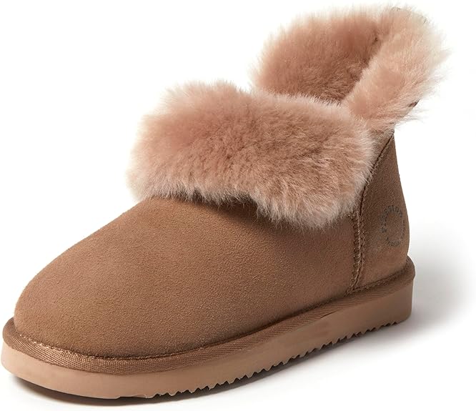 Women's Fireside Shearling Foldover Boots - Comfortable Fur Footwear