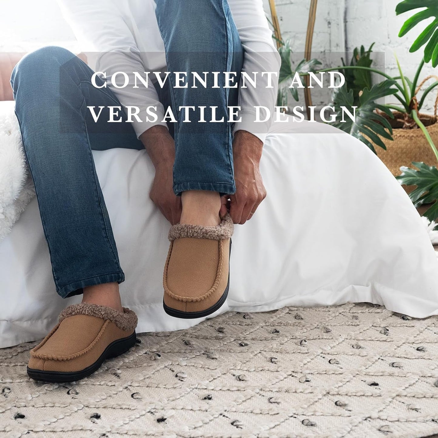 Lewis Clogs for Men - Knit Footwear for Comfortable Walking and Active Use