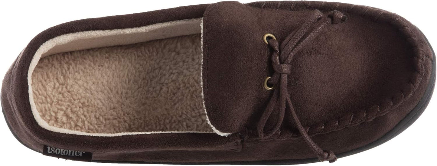 Men's Cushioned Microsuede Moccasins - Classic and Comfortable Footwear