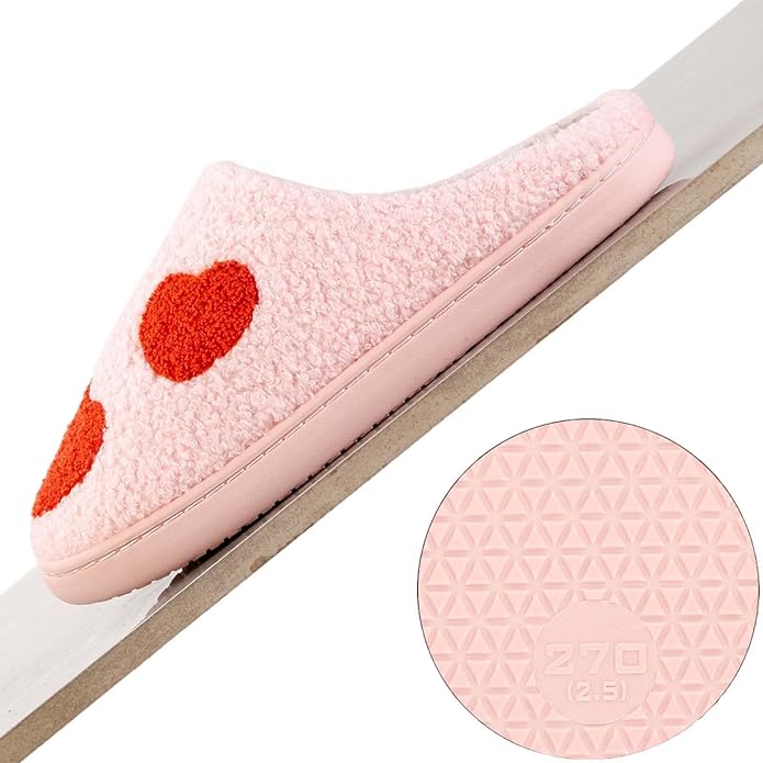 Women's Cute & Comfy Bedroom Slippers, Graphic House Slippers