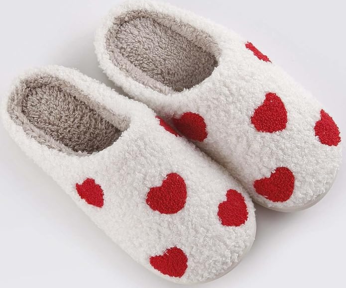 Women's Cute & Comfy Bedroom Slippers, Graphic House Slippers