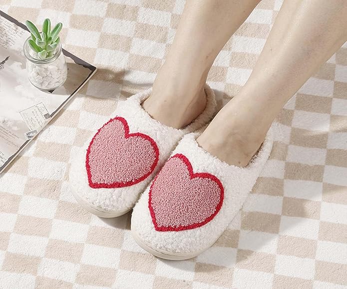 Women's Cute & Comfy Bedroom Slippers, Graphic House Slippers