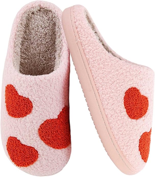 Women's Cute & Comfy Bedroom Slippers, Graphic House Slippers