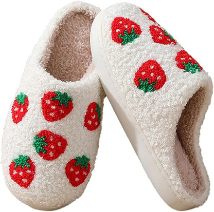 Women's Cute & Comfy Bedroom Slippers, Graphic House Slippers