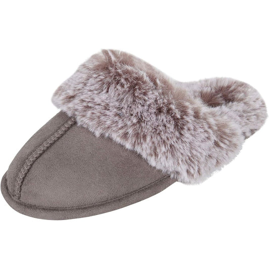 Girl's Faux Fur House Slippers - Classic Comfort Walking Shoes