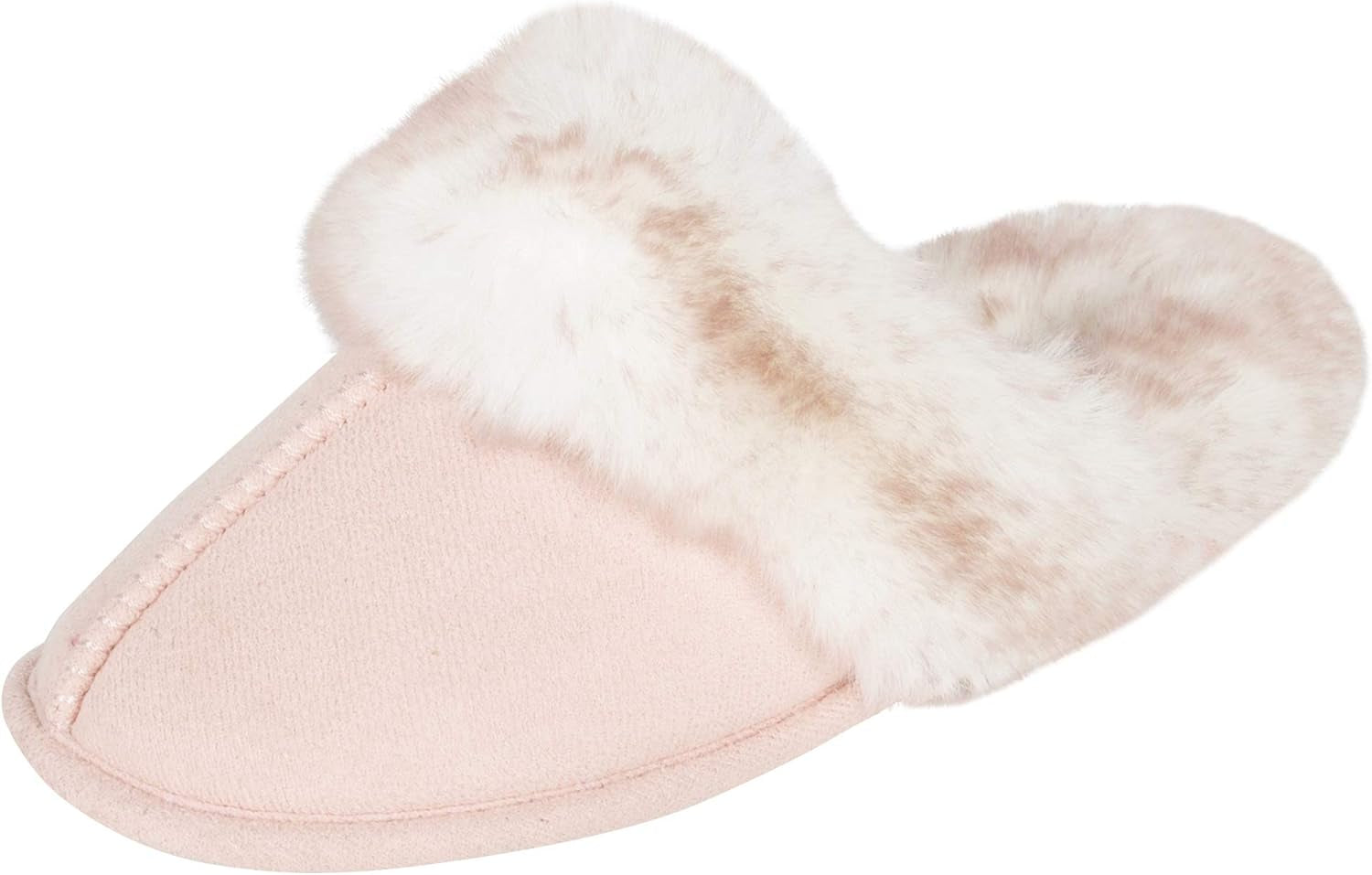 Girl's Faux Fur House Slippers - Classic Comfort Walking Shoes