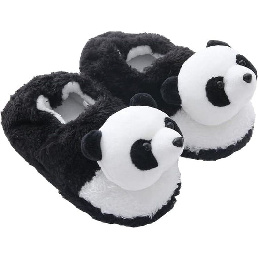 Fuzzy Winter Animal Slippers