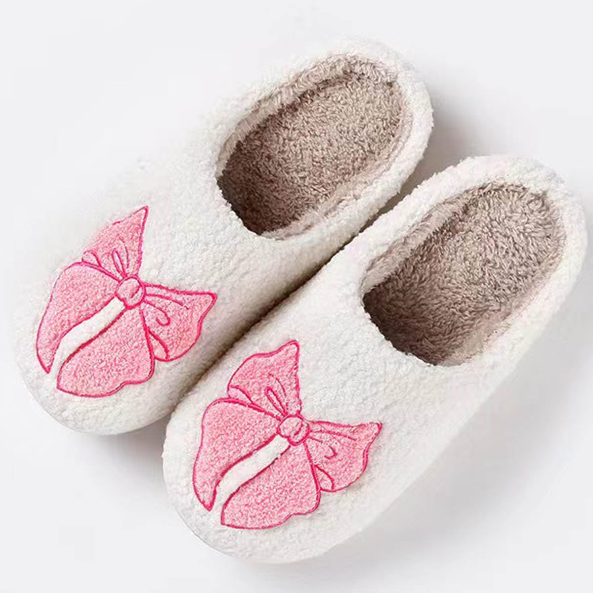 Mens Womens Slippers,Cute Comfy Bedroom Slippers for Women,Home Slippers House Slippers,Ladies Fuzzy Slippers,Indoor Outdoor Memory Foam Slippers for Women Men