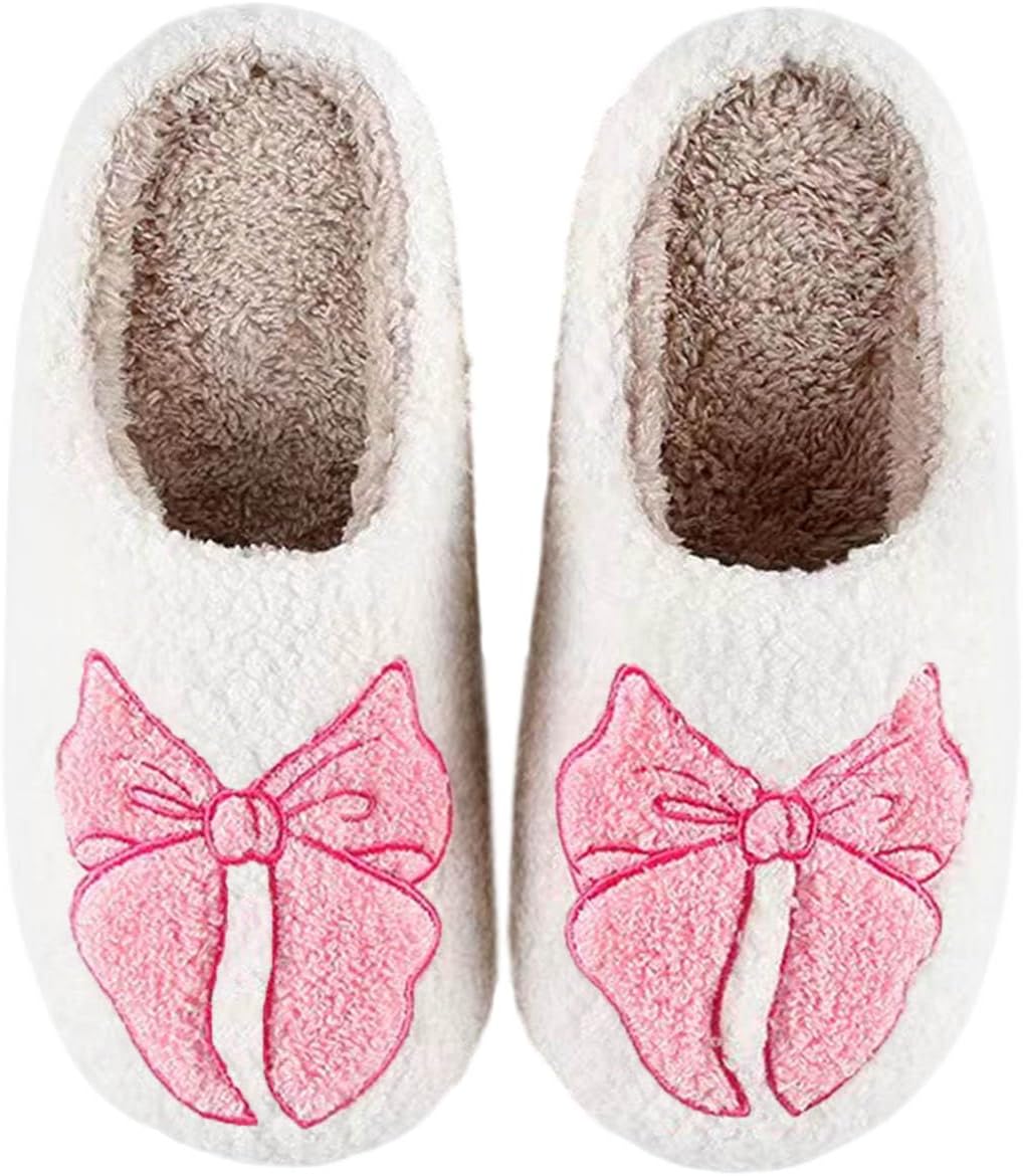 Women's Cute & Comfy Bedroom Slippers, Graphic House Slippers