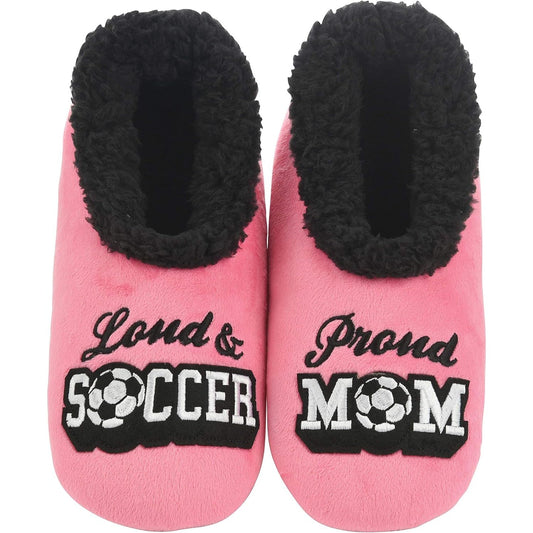 Women's Pairable Cute & Funny Gift Slippers for Mom - Funny House Shoes - Non-Slip Fuzzy Slipper Socks