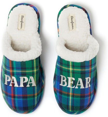 Men's Christmas Gifts for Dad Father Grandpa Matching Family Pajama Papa Bear Slipper Matching Family Pajama Papa Bear Slipper - Gift for Dad